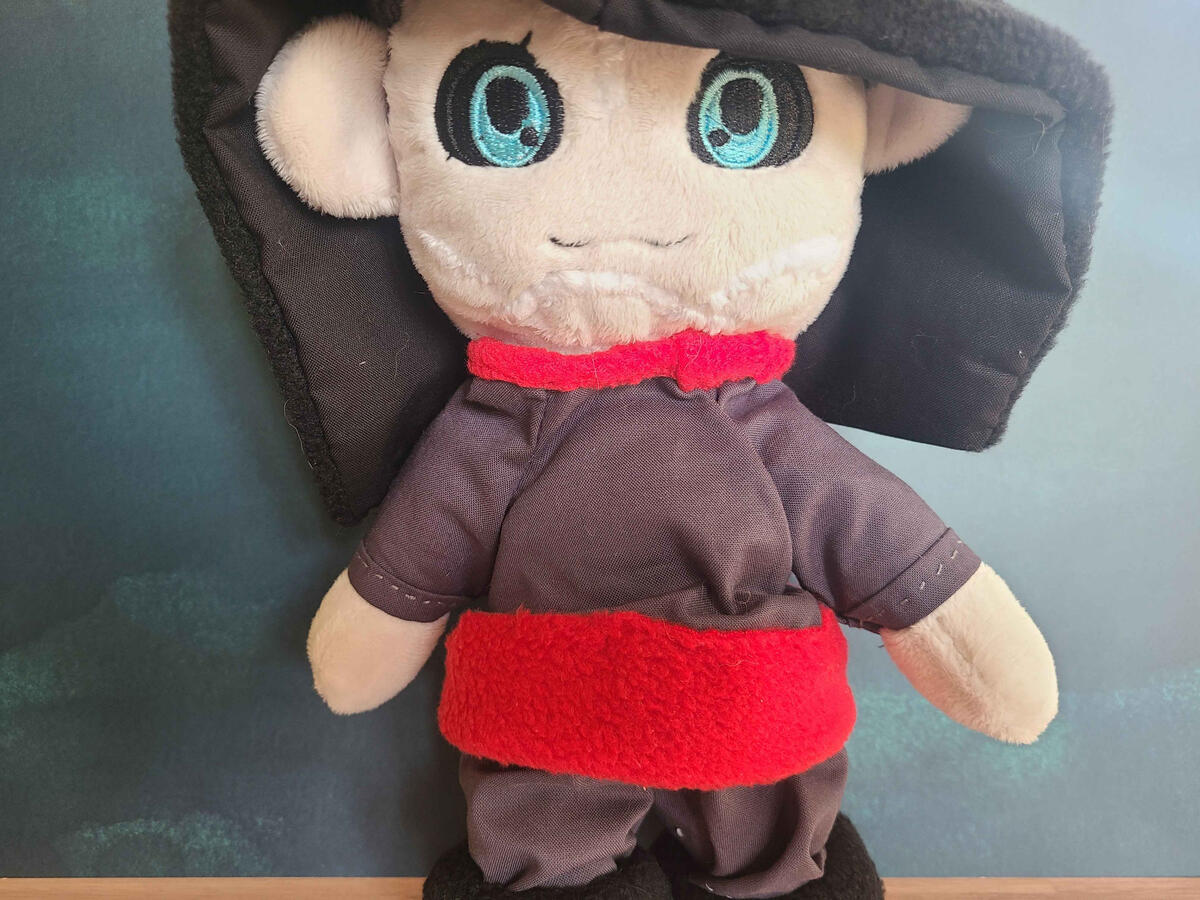 Necromancer (10 inch plush / commission)